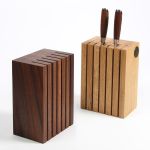 Block Knife Holder von Rio Lindo Messerblock aus Holz