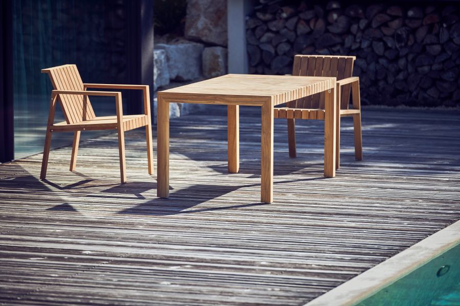 Gartensessel aus Teak MANTI von Jan Kurtz | HolzDesignPur