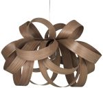 Tom Raffield - SKIPPER Large Design Hängeleuchte aus Walnuss