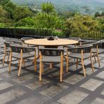 Der Gartenstuhl MARCELLA DINING CHAIR von Traditional Teak ist flexibel einsetzbar - im Garten, auf der Terrasse und auch auf dem Balkon Traditional Teak MARCELLA DINING CHAIR - Gartenstuhl aus Teak mit Geflecht