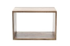 Einzelne Box des modularen Regalsystems BOX SYSTEM von Mater in der Variante natur und Größe M modulares Regalsystem aus Holz in natur medium - BOX SYSTEM von Mater