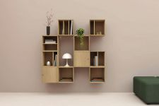 Wandregalsystem Würfel aus Holz Kombi 7 - S10 SIGNATURE von Andersen Furniture