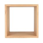 Hocker und Beistelltisch aus Eichenholz - CUBUS von Jan Kurtz