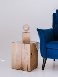 Rio Lindo BLOCK STOOL - Hocker aus massivem Eichenholz