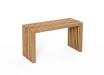 Moderne Sitzbank BANK mit einer Länge von 80 cm in hell geölter Eiche von Raumgestalt Raumgestalt - BANK Sitzbank modern in 80 cm in hell