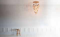 Kronleuchter Holz Small FLOCK CHANDELIER von Tom Raffield