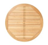 Ansicht von oben - Runder Esstisch von Traditional Teak - WILLIAM