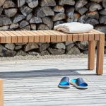 MANTI von Jan Kurtz - Gartenbank aus Teak