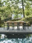 Skagerak - PELAGO CHAIR stapelbarer Gartenstuhl aus Alu und Holz