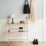 Roon & Rahn - moderne Garderobenmöbel mit Leiterregal aus Eiche REPO KONSOLBORD