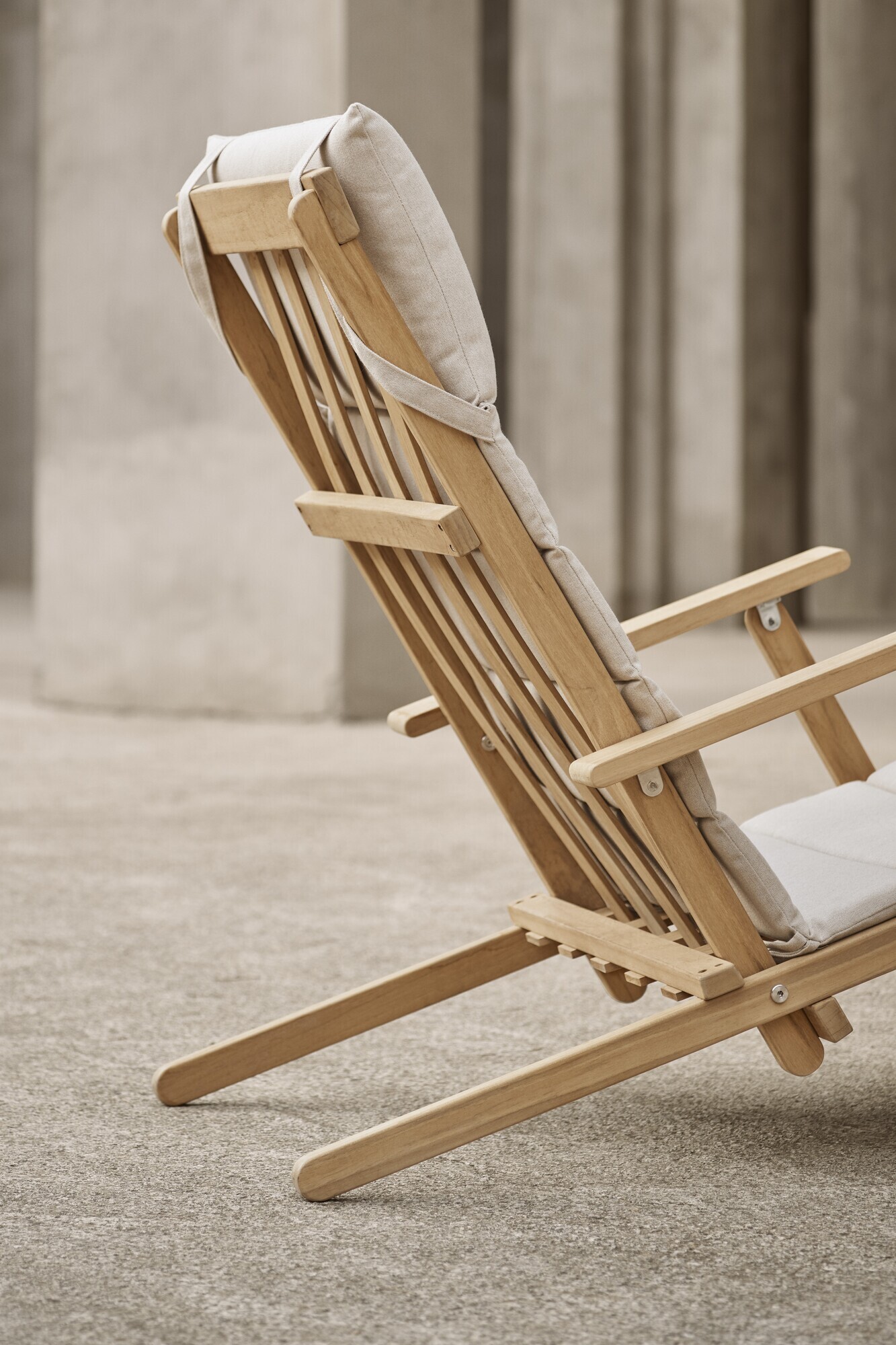 Deck Chair aus Teak BM5568 DECK CHAIR Carl Hansen & Søn | HolzDesignPur