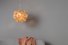 Hängeleuchte als Kugel - Pendelleuchte No. 1 PENDANT von Tom Raffield 