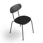 Stuhl im skandinavischen Design in Eiche schwarz Scala Chair von Ekta Living