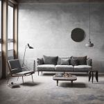 Das Design Sofa FLY SC12 von &tradition fügt sich hervorragend in moderne Wohnlandschaften ein Sofa 3 Sitzer in Eiche geräuchert und dunkelgrau FLY SC12 von &tradition