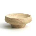 Design Garderobenhaken aus Holz in Eiche natur groß - CORK von The Oak Men