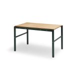REFORM TABLE von Skagerak - Gartentisch aus Aluminium und Holz in Teak