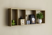 We Do Wood Wandregal aus Holz in Eiche FOURSQUARE 