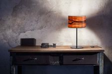 Tischleuchte mit Lampenschirm ARBOREUS 2 von LeuchtNatur