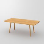 vitamin design - UNA moderner Massivholz Esszimmertisch in Eiche geoelt