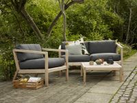 Skagerak - VIRKELYST TABLE Outdoor Couchtisch aus Holz in Teak