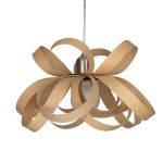 Designer Wohnzimmer Pendelleuchte aus Eschenholz - SKIPPER PENDANT SMALL von Tom Raffield