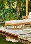 Moderner Hocker MAXIMA von Traditional Teak für den Garten und die Terrasse MAXIMA von Traditional Teak- Hocker für Garten
