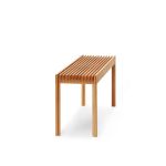 Sitzbank aus Eiche in natur geölt Lightweight Bench von Form & Refine