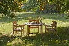 Gartentisch DRACHMANN rund Teakholz Gartentisch rund für 4 Personen - DRACHMANN TABLE von Skagerak