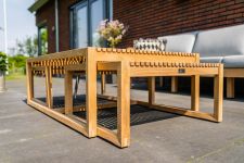 Outdoor Loungetisch für Garten und Terrasse MAXIMA SIDE AND COFFEE TABLE von Traditional Teak