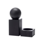 Gewürzmühlen-Set aus Holz in Eiche schwarz gebeizt Twist von applicata