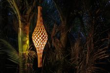 Schöne Design Lampen Pendelleuchte NIKAU von David Trubridge