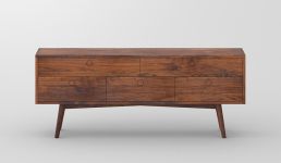 Sideboard aus Massivholz in amerikanischer Nussbaum AMBIO von vitamin design