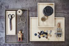 Couch-Tablett SQUARE TRAY aus Eiche im dänischen Design von The Oak Men Couch-Tablett in Eiche im dänischen Design - SQUARE TRAY von The Oak Men