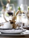 RABBIT Hasenfigur von Kay Bojesen als weihnachtlicher Tischschmuck RABBIT Hasenfigur von Kay Bojesen als weihnachtlicher Tischschmuck