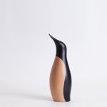 Pinguin Deko Vogel aus Holz 18 cm - PENGUIN von Hans Bunde für architectmade