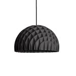 Esstischleuchte aus Holz in schwarz - ARC PENDANT von LAWA