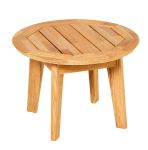 Kleiner Beistelltisch DIANA aus hochwertigem Teakholz Side Table DIANA von Traditional Teak - Teakholz Beistelltisch klein