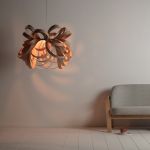 Moderne Pendelleuchte BUTTERFLY GIANT für hohe Räume von Tom Raffield Pendelleuchte für hohe Räume im modernen Design von Tom Raffield - BUTTERFLY GIANT