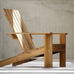 Der Armlehnstuhl BATTEN von Jan Kurtz ist auf der Terrasse ein echter Blickfänger BATTEN von Jan Kurtz Gartenstuhl Holz