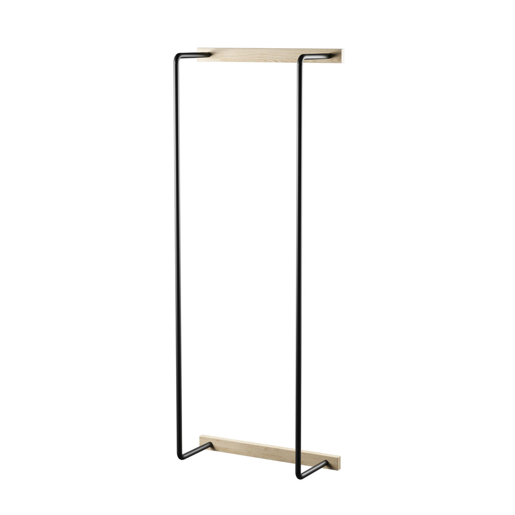 EKTA Living - Towel Rack - Design Handtuchhalter aus Holz & Metall
