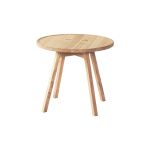 Kleiner, runder C2 COFFEE TABLE Couchtisch von Andersen Furniture in Eiche naturgeölt mit 50 cm Durchmesser C2 COFFEE TABLE von Andersen Furniture - runder Couchtisch (50 cm) in Eiche natur, geölt
