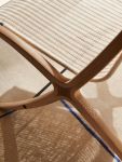 &tradition X HM10 Loungesessel aus Holz und Rattan