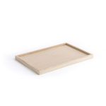 Eckiges Serviertablett SQUARE TRAY (M) in Eiche natur von The Oak Men Serviertablett mittel in Eiche natur - SQUARE TRAY von The Oak Men
