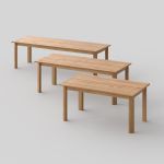 Massivholz Esstisch in Eiche geölt VIVUS von vitamin design