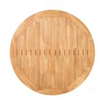 runde Tischplatte von Gartentisch aus Teak - DIANA MOSAIC von Traditional Teak