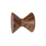 Wandhaken DIABOLO von MODULARE aus massivem Nussbaum Bunte Wandhaken in Nussbaum DIABOLO von Modulare