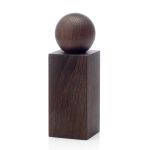 Eleganze Gewürzmühle TWIST von applicata in der Variante Eiche geräuchert Gewürzmühle aus Eiche geräuchert - Die Twist von applicata