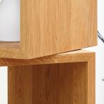 Detail vom Würfel Cubus - Beistelltisch in Eiche - von jankurtz