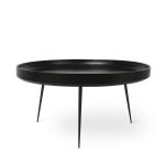 Couchtisch BOWL TABLE XL von Mater in Mangoholz schwarz Couchtisch in schwarz in dänischem Design - BOWL TABLE XL von Mater