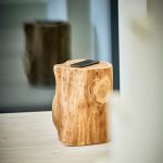 Jan Kurtz CANO - Teakholz-Hocker massiv 